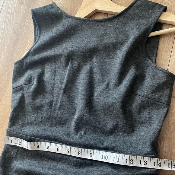 Cupcakes & Cashmere Womens Grey Contemporary Sheath Dress Size Small - Picture 7 of 8